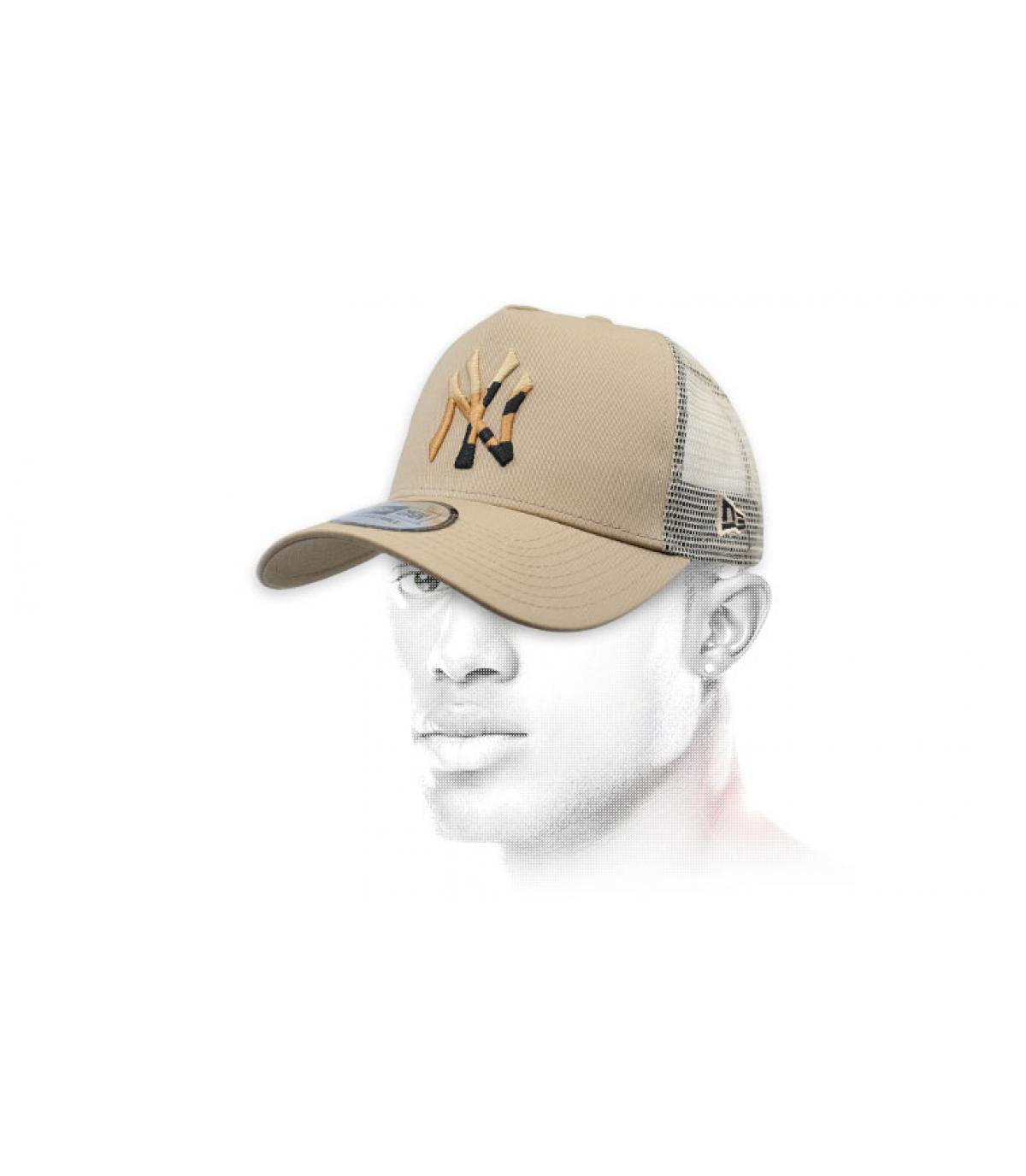 trucker beis NY camo Trucker Camo Infill NY camel